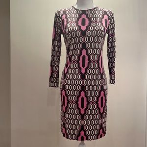 Tory Burch dress - extra small, geometric pattern